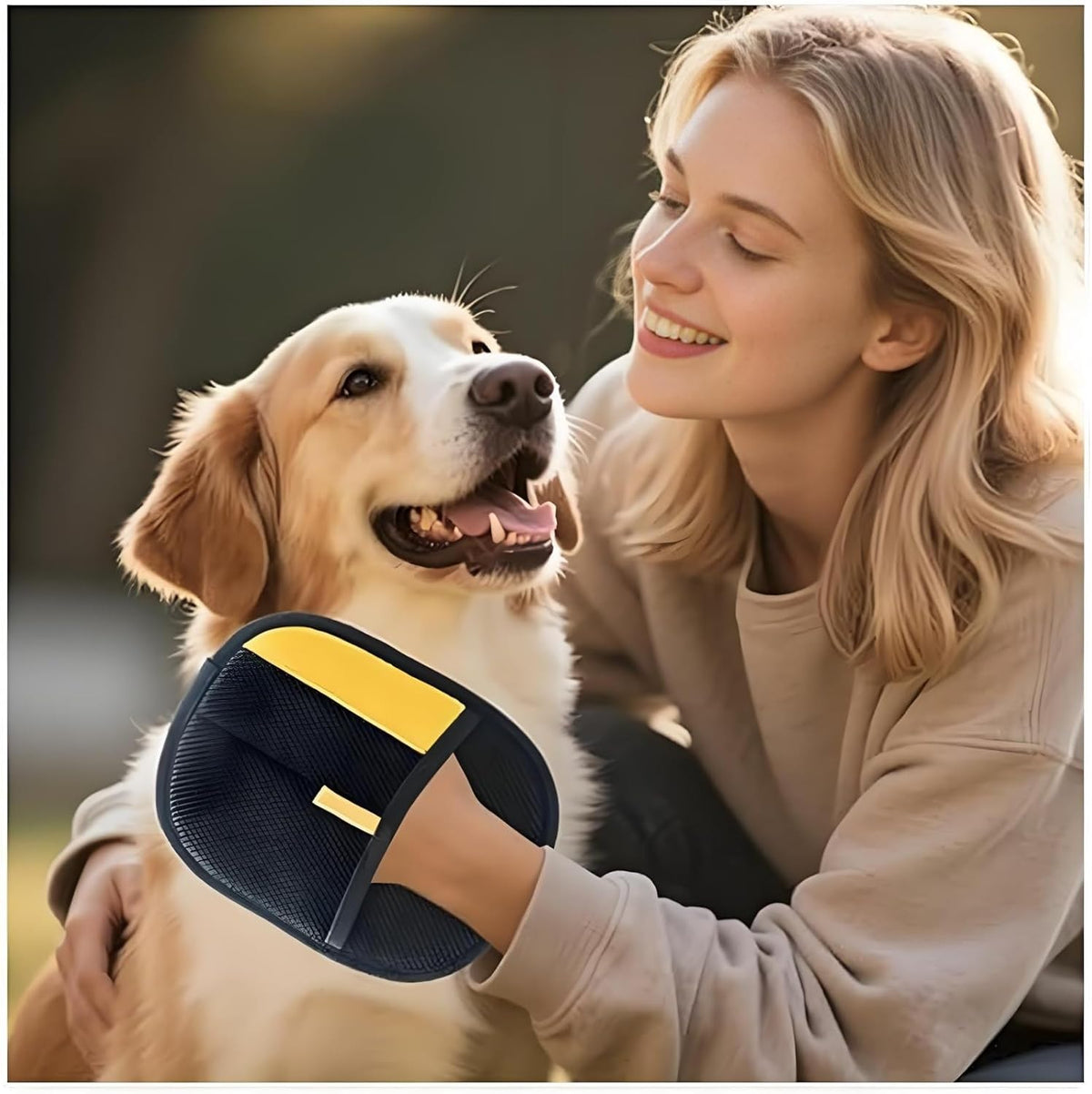 Pet Hair Removal Glove for Cats & Dogs, 2Pcs Electrostatic Pet Hair Remover, Reusable Magic Brush Pet Hair，Pet Hair Remover for Laundry, Sofas，Carpets，Clothing